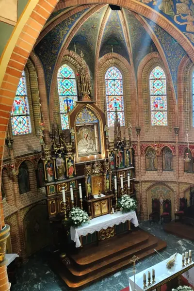 Cudowny obraz Matki Bożej Gietrzwałdzkiej w bazylice